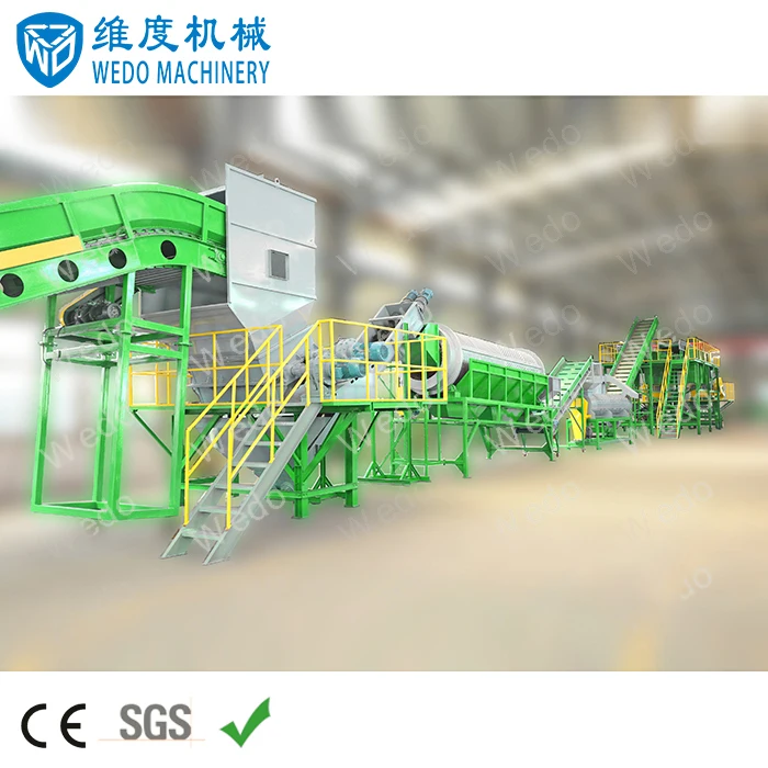Hot Order Design Professional Cleaning Equipment  Main Product Good Service In Oveseas  PET Plastic Recycling Machine