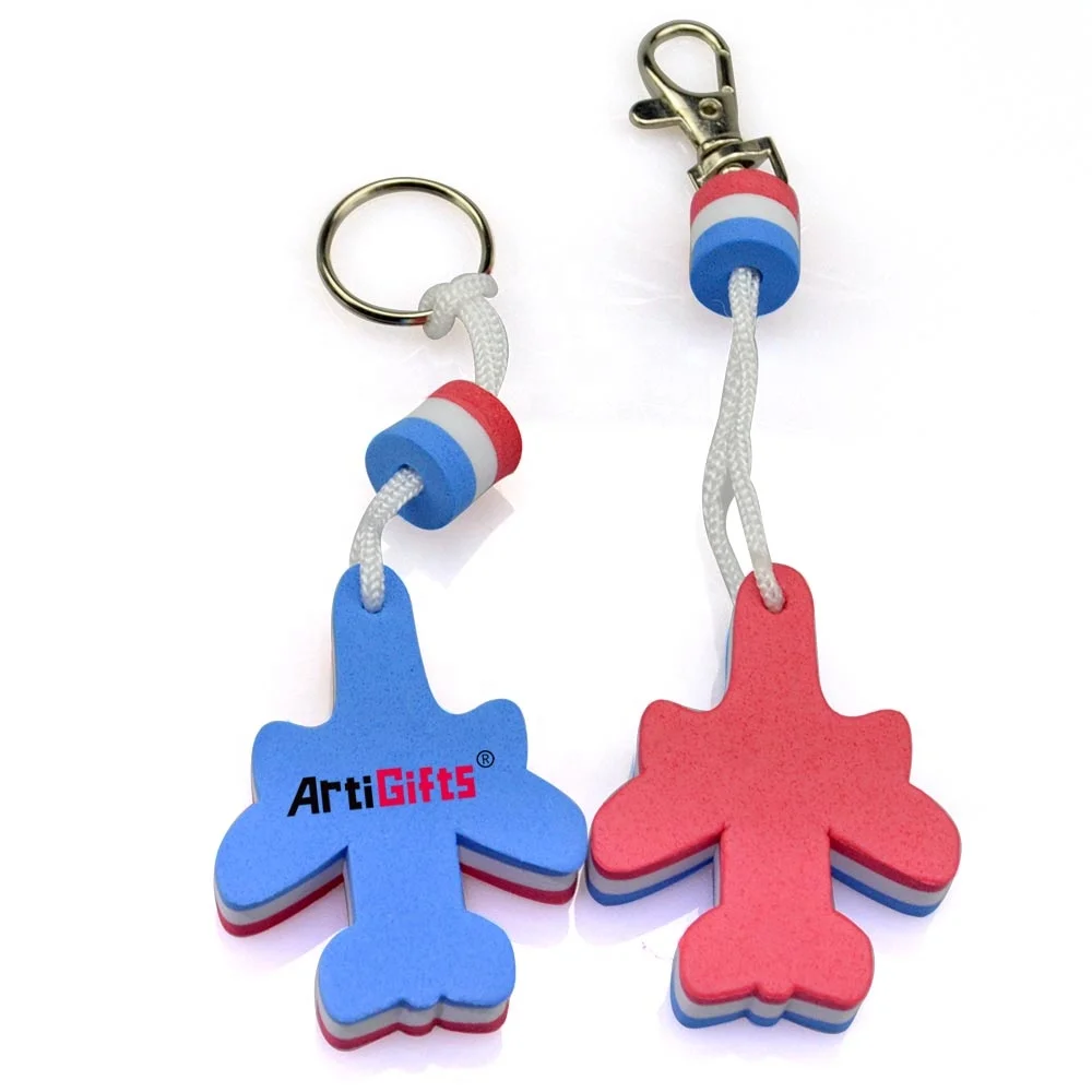 Keyring Maker No Minimum Custom Made Your Own Blank Bulk Printed Eva Key Rings Foam Key Chain Floating Keychain