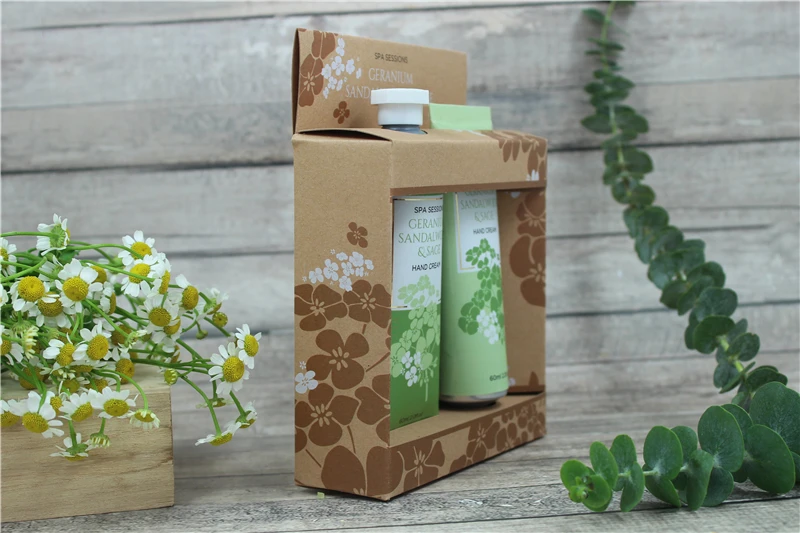 Hot selling OEM/ODM Wholesale private label paraben and mineral oil free hand nail cream care set