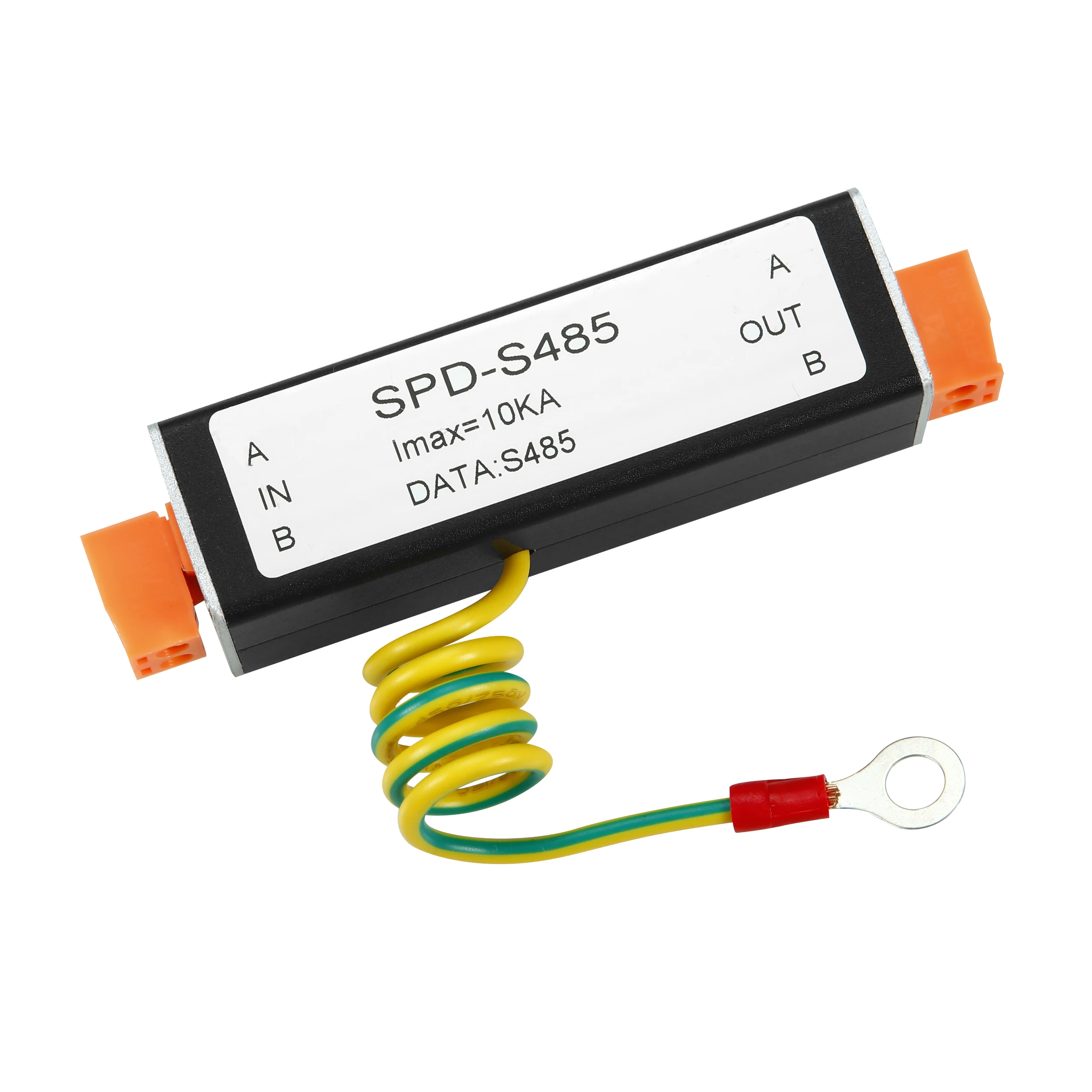 RJ45 Ethernet Network Protector Outdoor Arrester Protection Device for Network and Phone Lines,POE Switch Camera SPD Protection