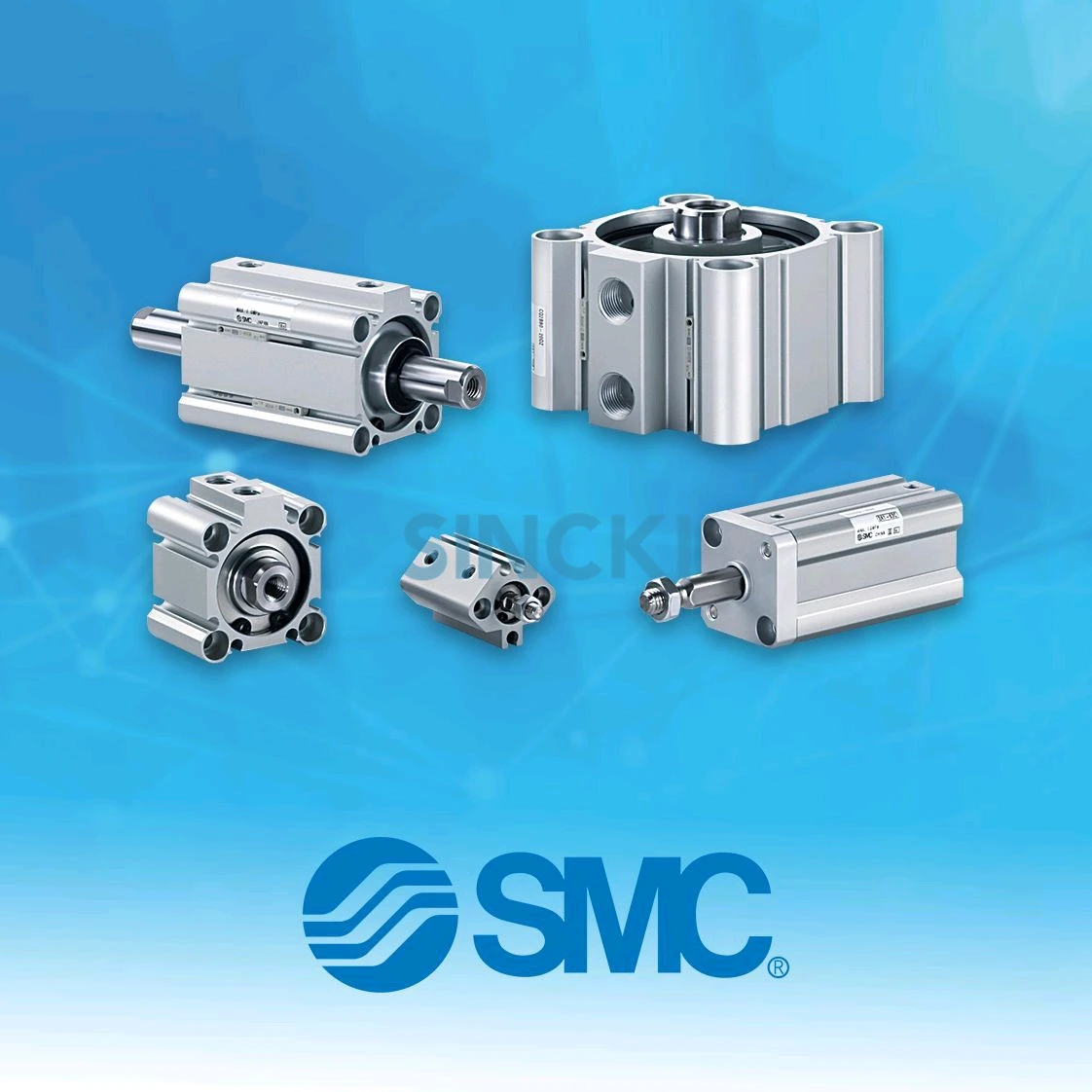 SMC pneumatics pneumatic cylinder air cylinder solenoid valve PU hose with competitive price