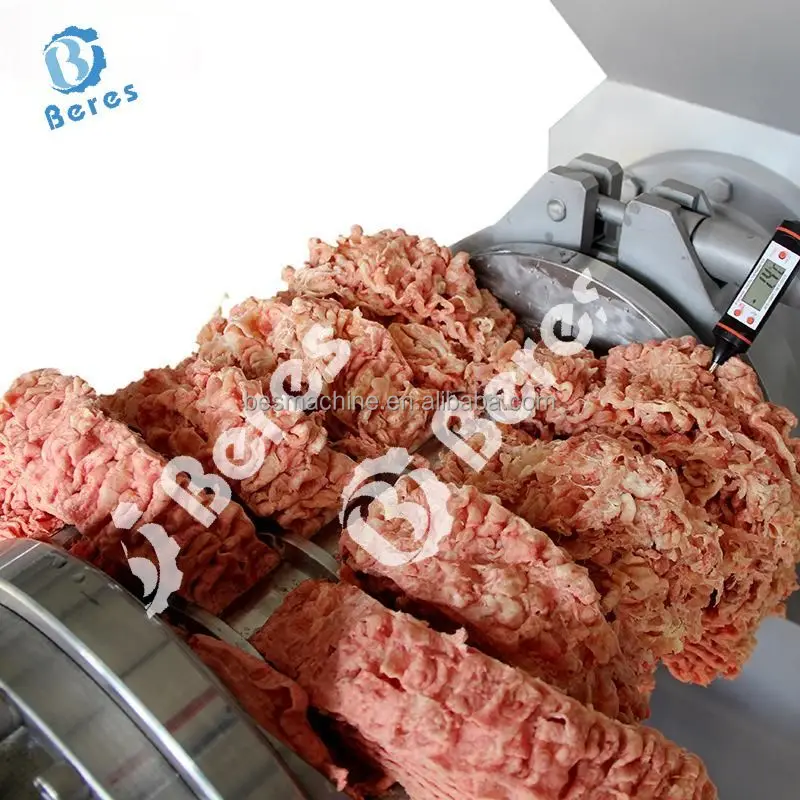 Low temperature meat and bone separator Poultry meat and bone crusher Duck frame Fish  Bone mud machine