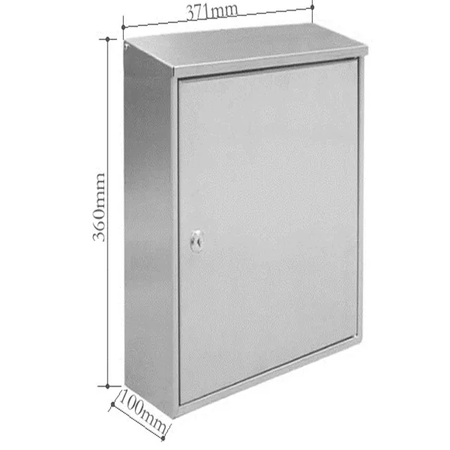 SMB-009SS используется для сада изготовленная на заказ почтовый ящик с пост
