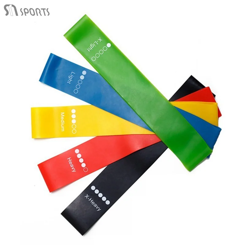 Wholesale Factory Direct Sale Latex Elastic Mini Resistance Loop Exercise Bands