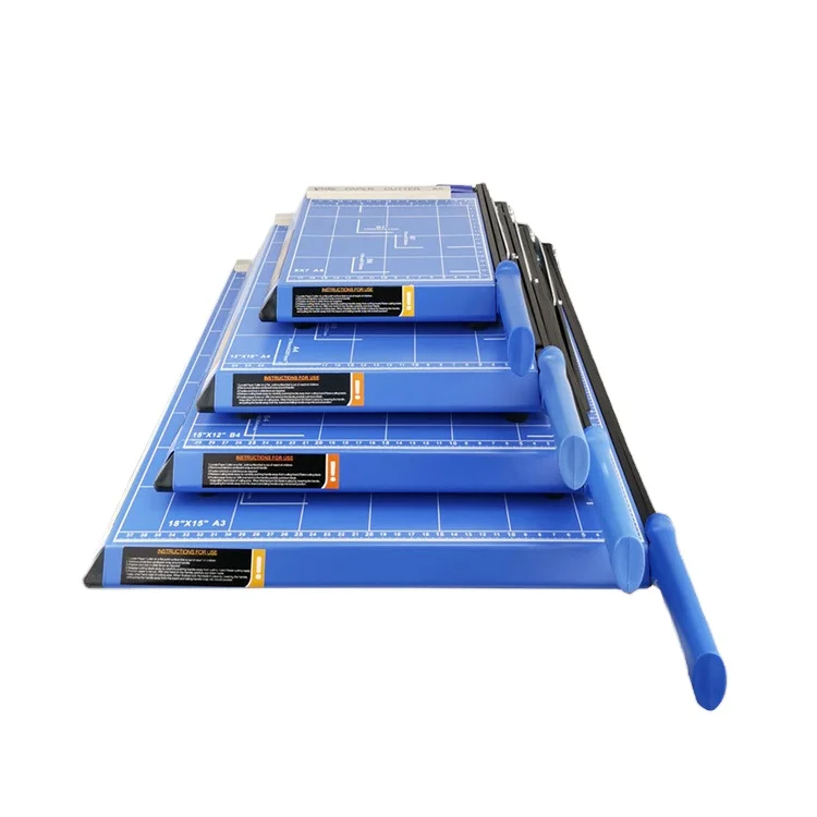 manual paper trimmer A4 size for school office using paper cutter