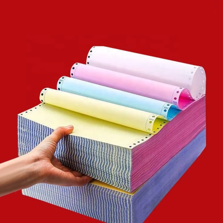 Оптовая Продажа 1-6 ply NCR бумага для непрерывной печати компьютера