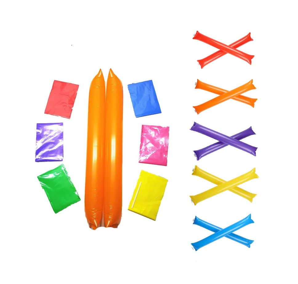 
hand clap noise maker PE balloon clapper sticks balloon sticks 60cm 