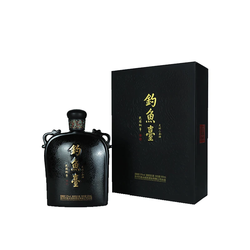 Diaoyutai Baijiu Made With Ingenuity Chinese Alcohol 53%vol Baijiu Alcohol