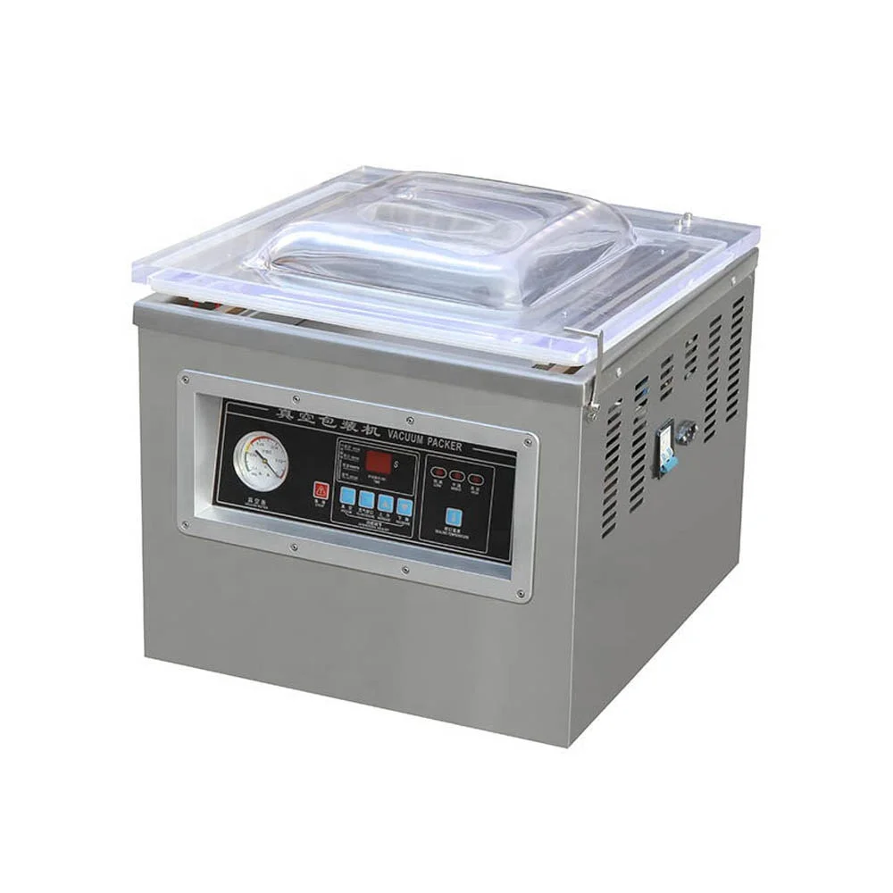 DZ-400/2E однокамерная рыбы аппаратные средства коробка упаковочная машина для вакуумной упаковки продуктов питания