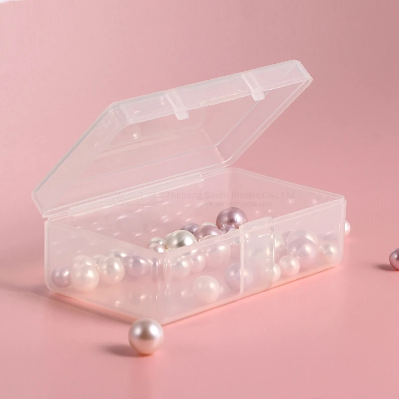 Empty Smart toy Small Handling Square Packaging Custom Printing Hook Puzzle packaging Packing Tool Storage Mini Pp Plastic Box