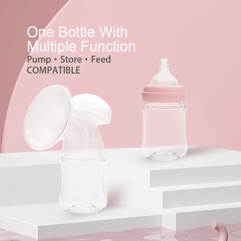 factory oem custom logo baby products BPA free Eco-friendly Newborn infant borosilicate glass baby feeding bottle