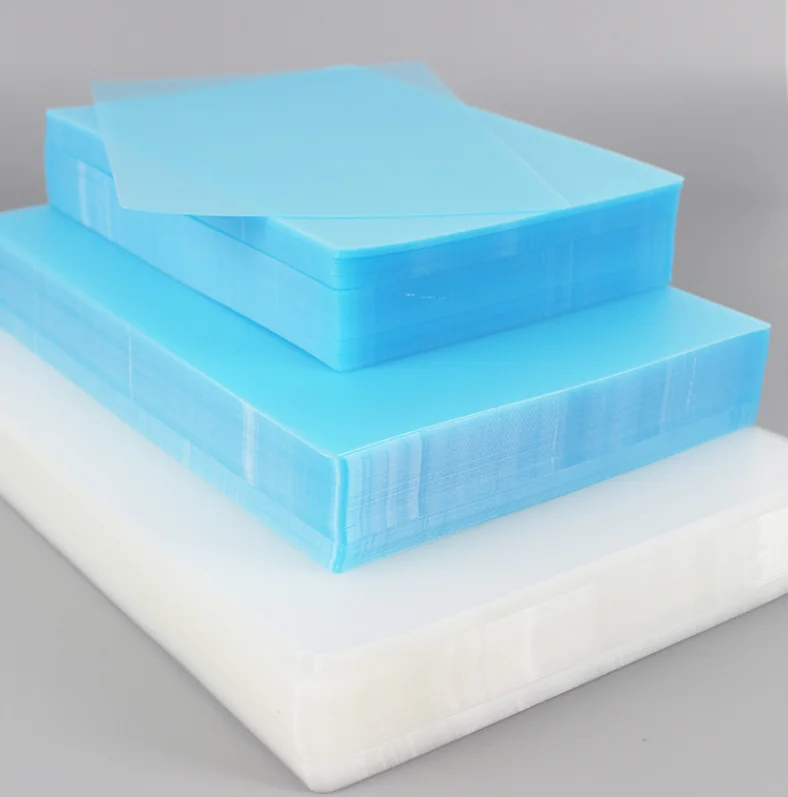 Прозрачная Пластиковая Обложка A4 170 микрон, Жесткая ПВХ пленка, лист для обвязочных крышек