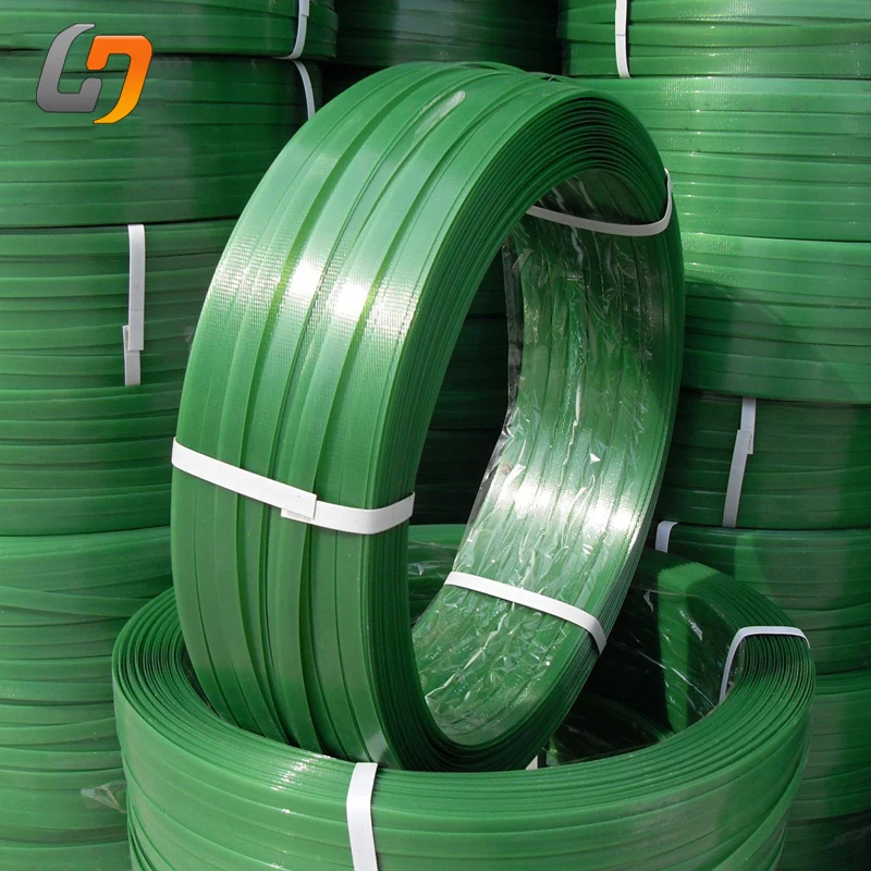 16-19mm Polyester Polyethylene Band Green PET Plastic Steel Packing Belt Strap