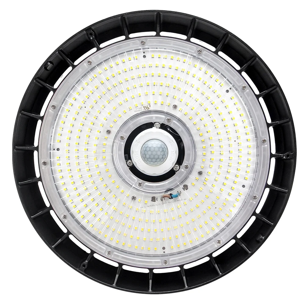 Minglight Power and CCT Switchable 100W 150W 200W 240W 300W industrial UFO LED high bay light Industry Highbay Light