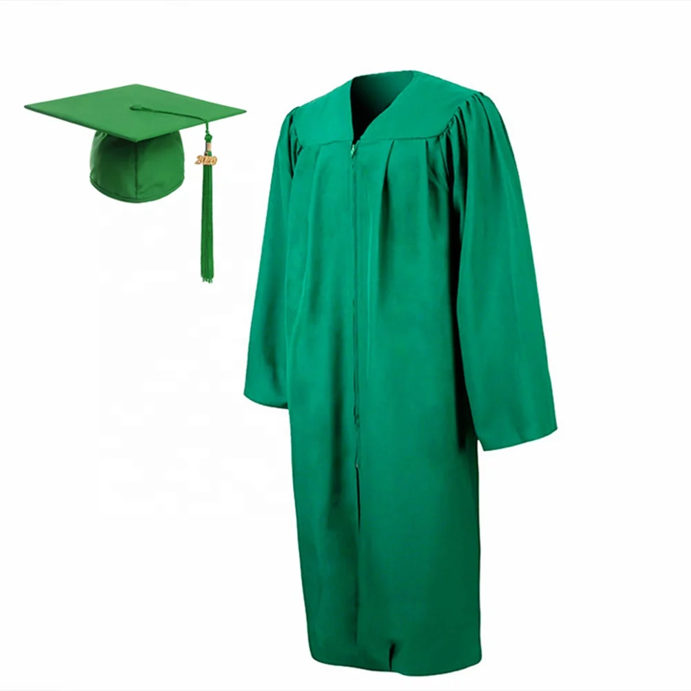 Matte Graduation Gowns Cap High School