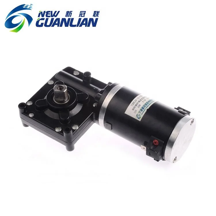 12 volt  dc worm gear motor