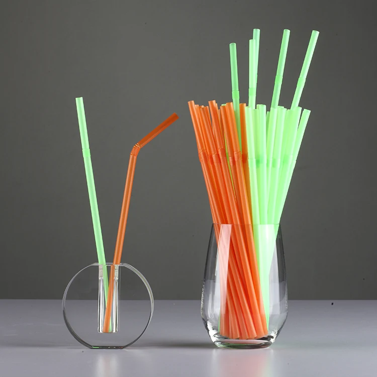 100% Biodegradable Compostable drinking no plastic corn starch eco pla straw in stock