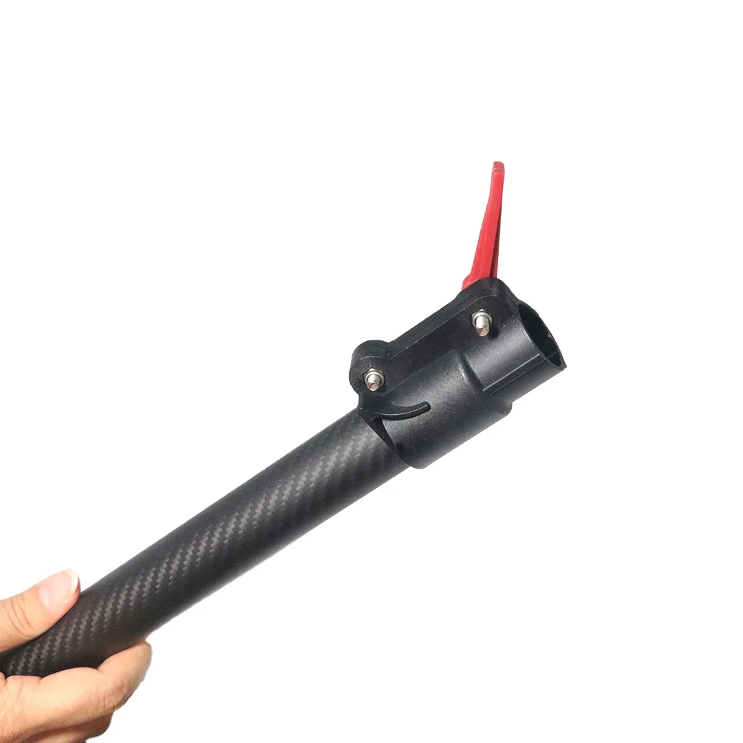 custom high quality 7.8m carbon fiber locking telescopic tube