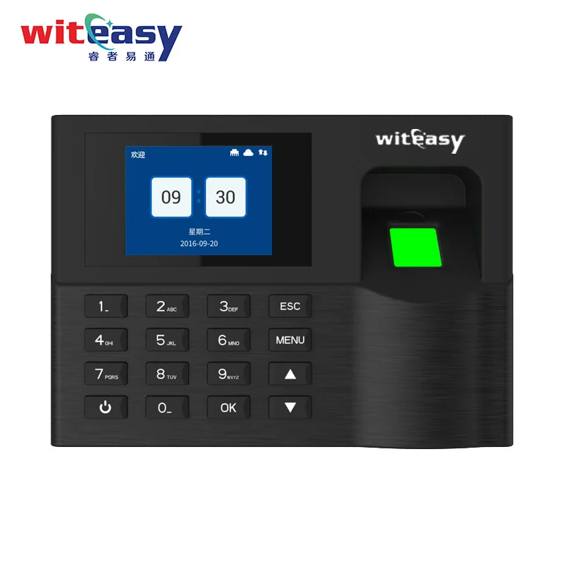 Employee SDK Punch Card Biometric Face Recognition Fingerprint Clock Price Time Attendance Machine Witeasy
