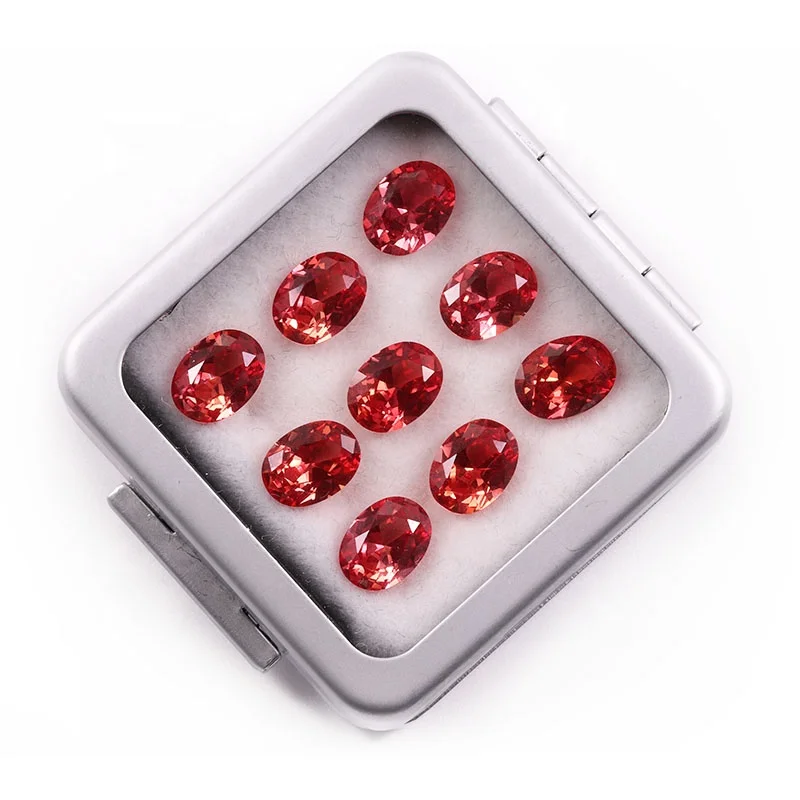 Grade AAAAA Oval Cut Red Natural Burma Ruby Gem Stone with Excellent Quality Factory Price