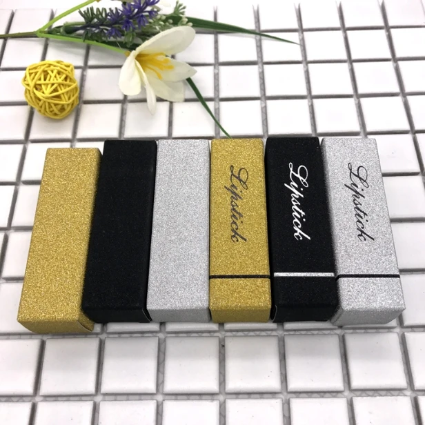 OEM ODM Luxury custom logo eco friendly small cosmetic beauty lip stick gloss tube paper boxes packaging