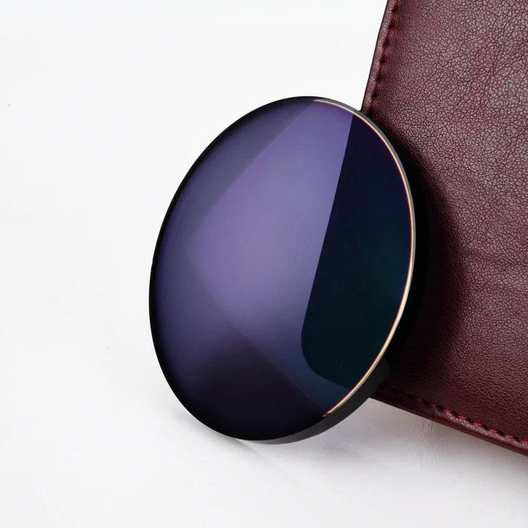 Fast Change Tinted Sunglasses Lens 1.56 Photochromic Photogrey  Optical Lenses For Glasses
