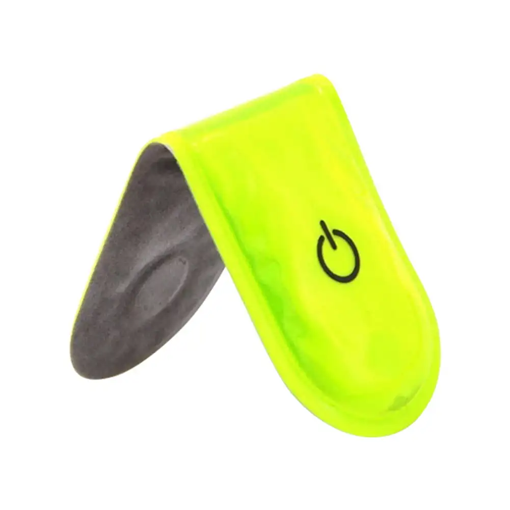 Outdoor Sports LED Safety Light Reflective Magnetic Clip on Strobe Reflector Warning Clip Night Running Shoes Collar Lamp