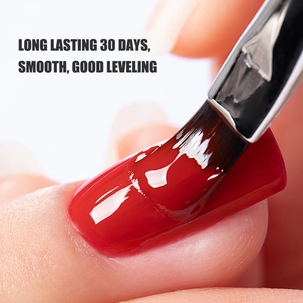 Factory Wholesale professional Customized label soak off 8ml thinner color uv nail gel and nail polish bottle uv gel