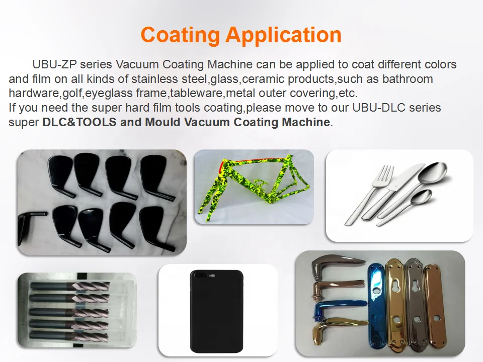 Multi-function vacuum coating machine for colorful and black color