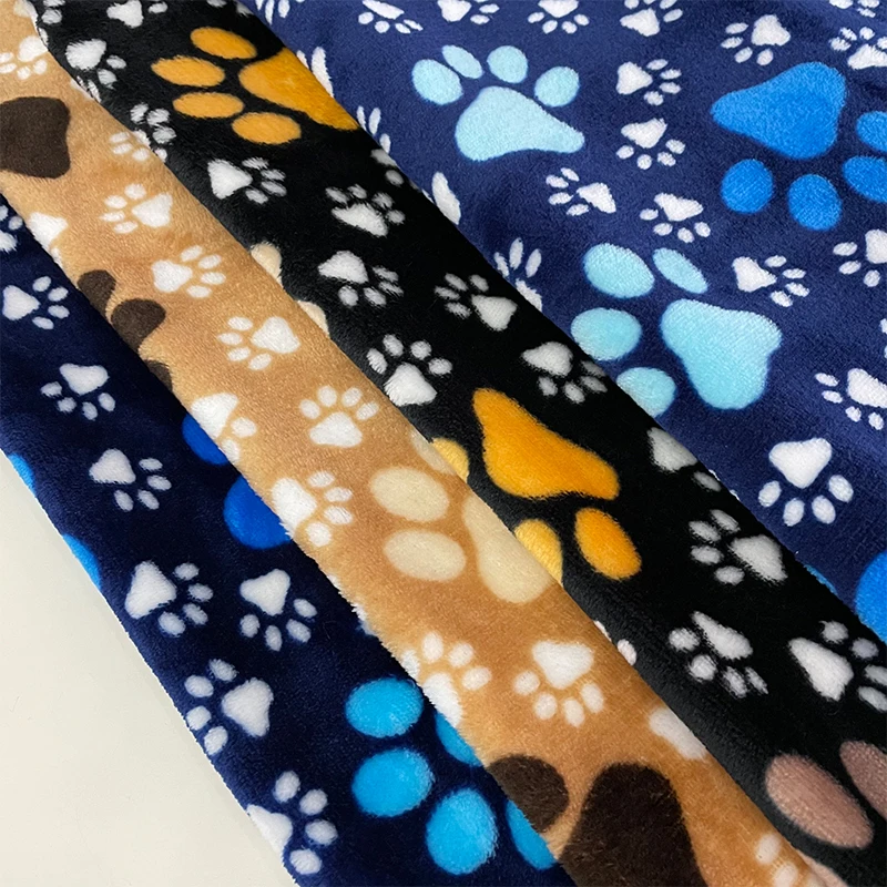 
 Честный производитель, мягкий плюшевый удобный фланелевый флис из микрофибры с принтом, 100% полиэфирная ткань для простыни, матраса  