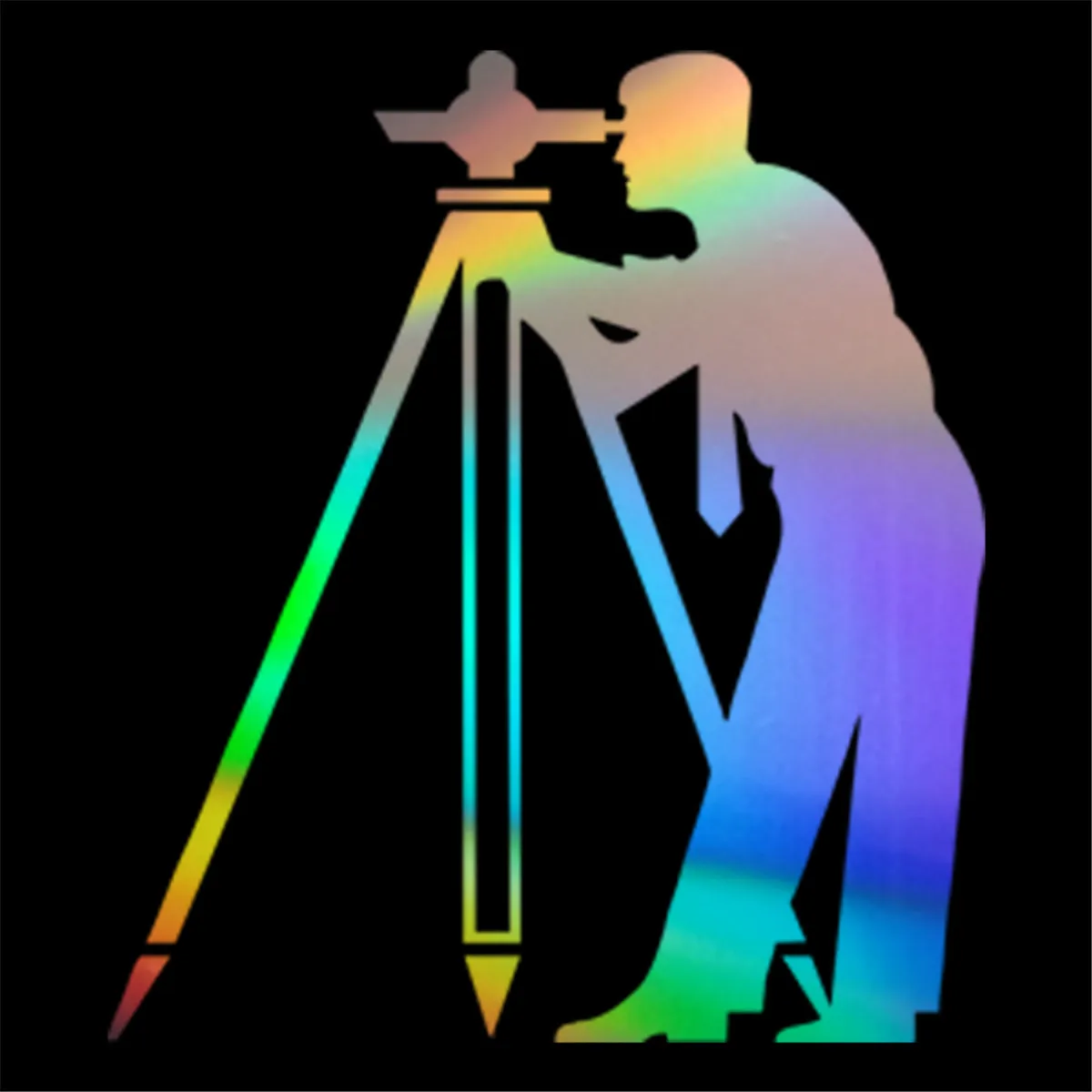 Engineer Surveying Car Window Door Wall Bumper Laptop Decal Vinyl Sticker Gift Die Cut Decals Laptop Window Glass