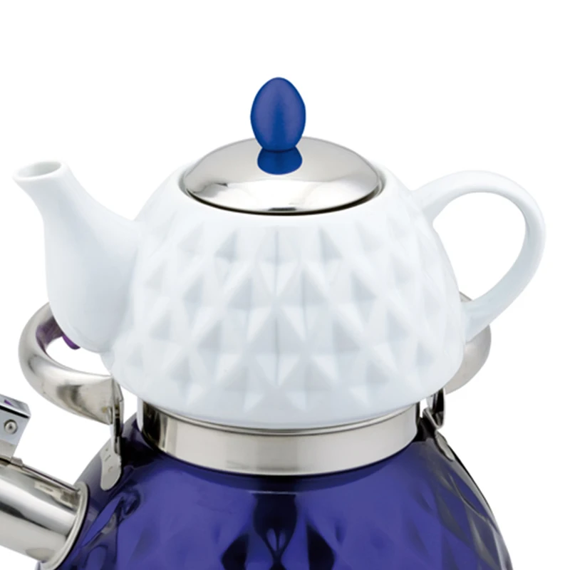 Новинка, русские горшки из нержавеющей стали, русский самовар, двойной чайник