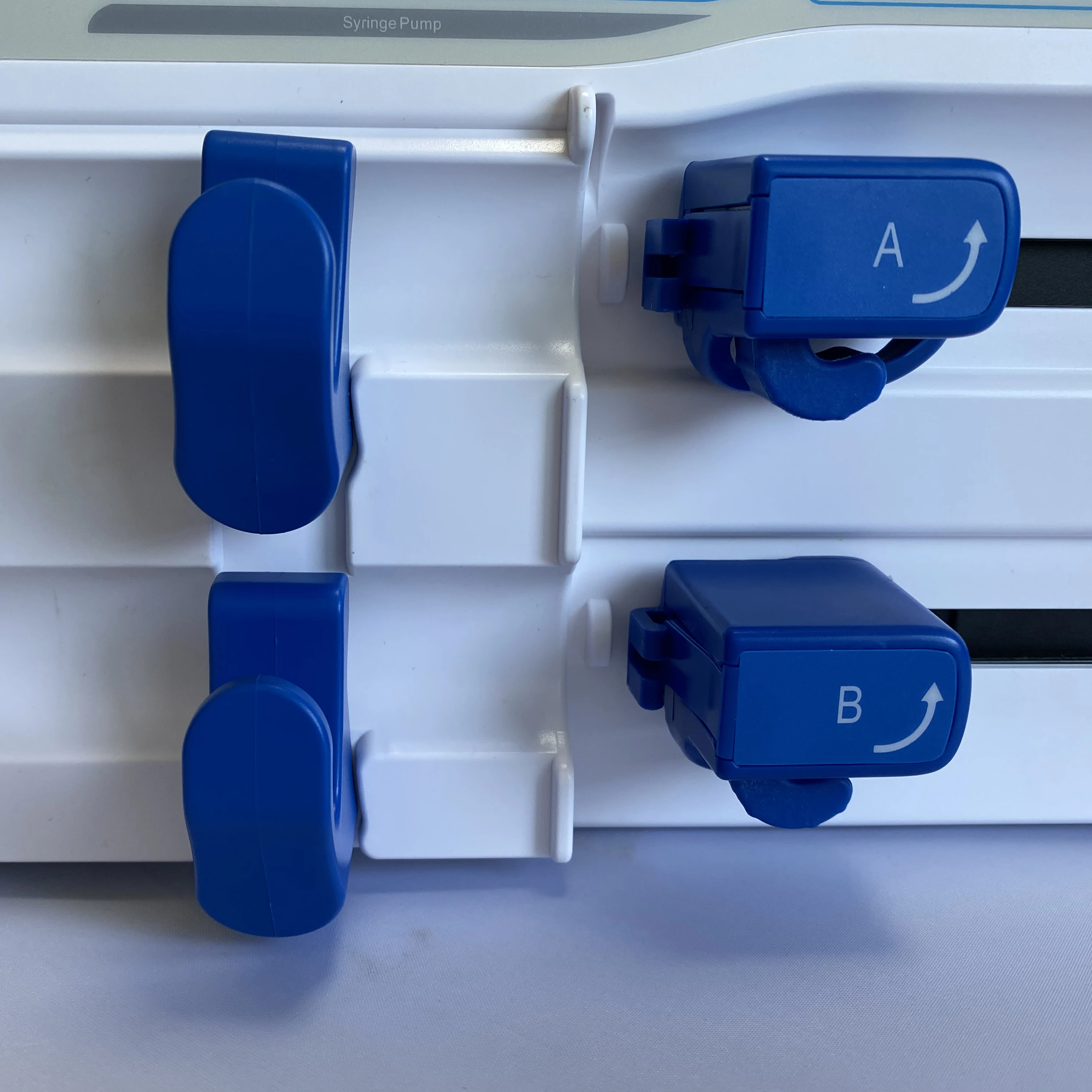 Iv syringe pump peristaltic fa523 double channel syringe pump