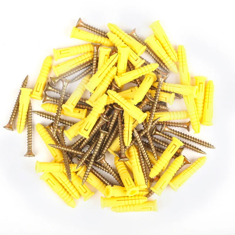 Nylon Plug Expansion Screw Plastic Screw Drywall Anchor