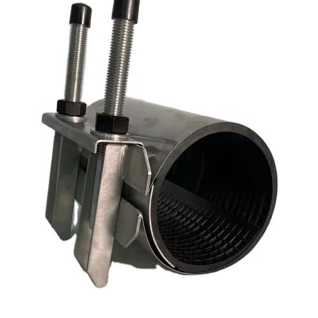 Factory Price Emergency Pipeline Waterworks Stainless Steel Water Pipe Fitting  Leakage Repair Clamp