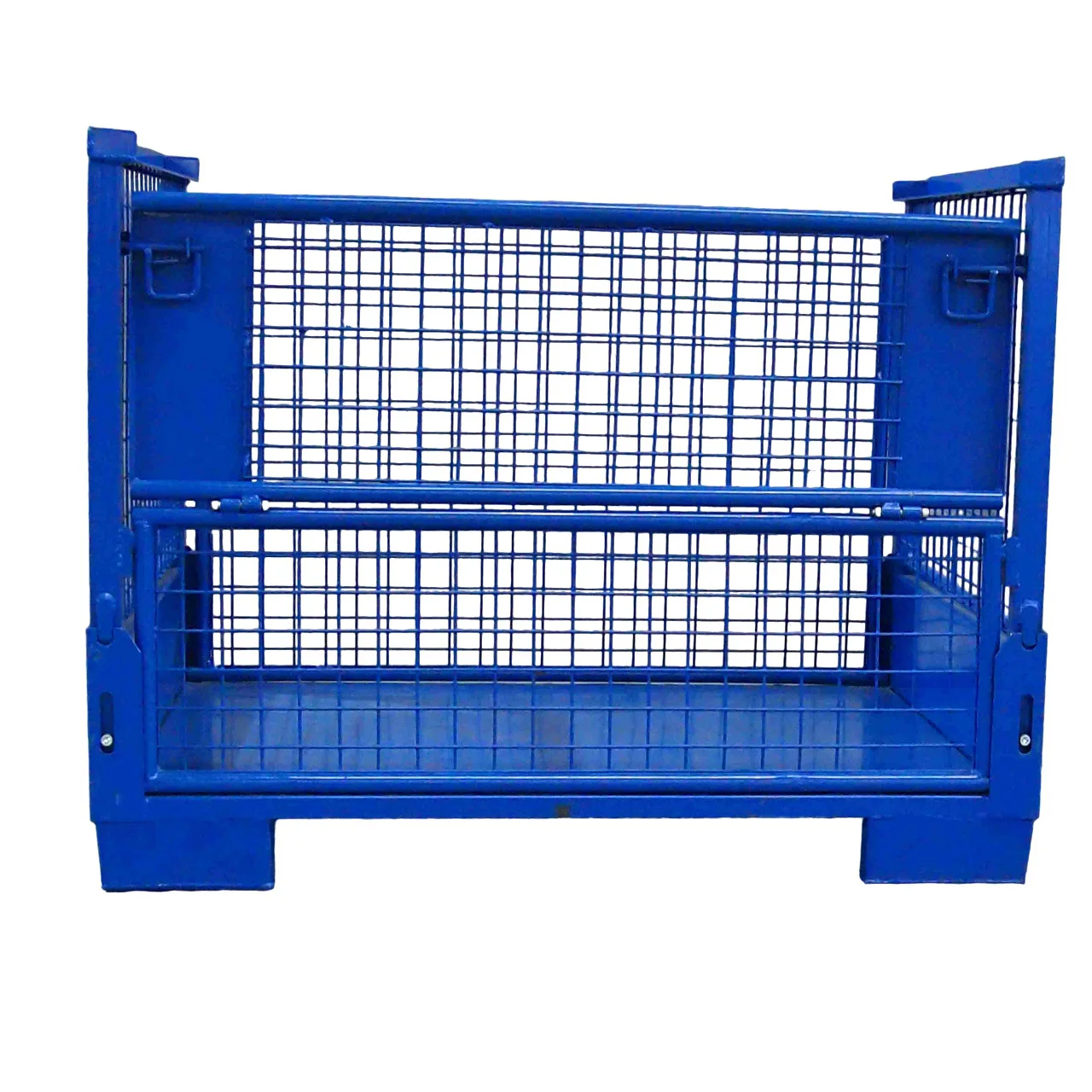 High Capacity Portable Mobile Low Price Rigid Logistics Wire Mesh Roll Cart