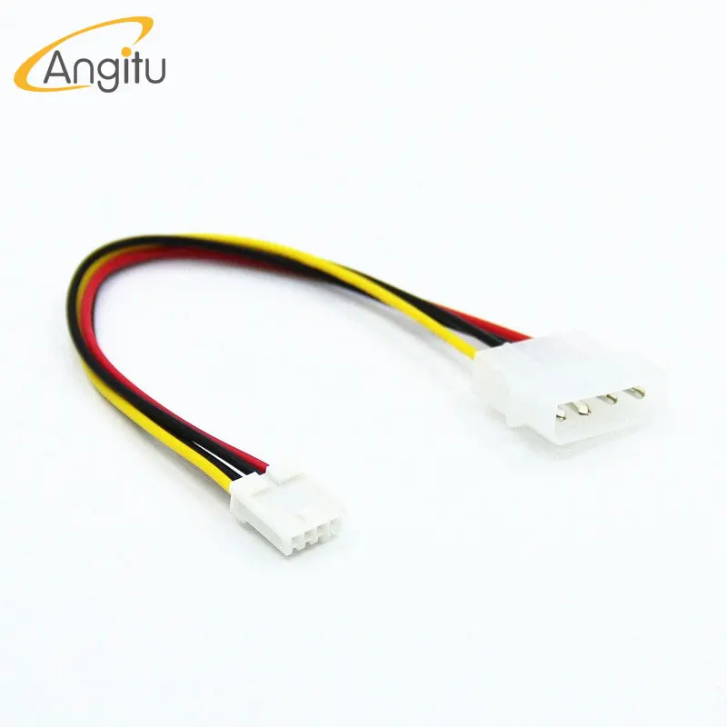 Dropshipping IDE Floppy Adapter 4 Pin Molex to Floppy Drive FDD Power Cable