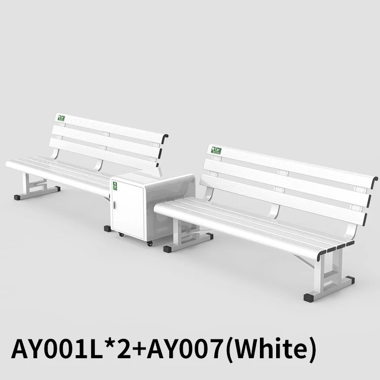 Tennis court equipment aluminum alloy Stadium Rest Chair Set table and chairs chairs resting