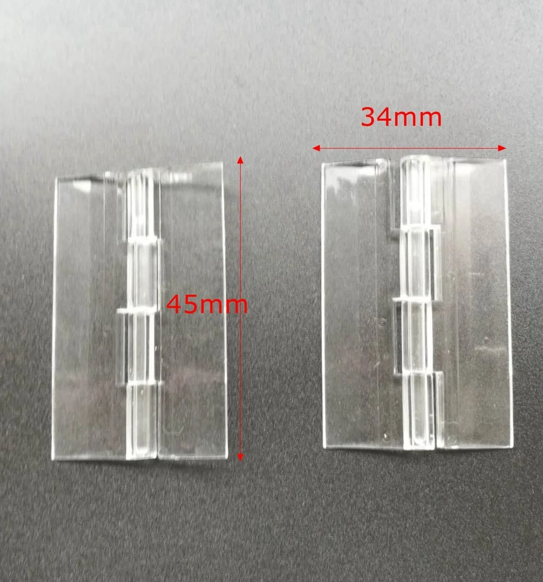 acrylic furniture accessories 45x34  acrylic hinges for plastic glass box
