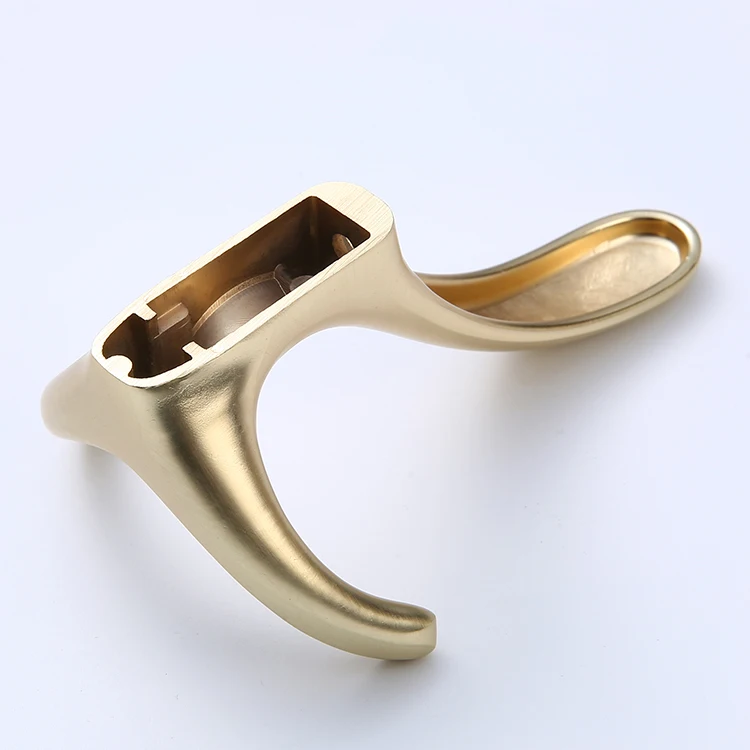 Heavy Duty Zinc Alloy Hook Bathroom Coat Single Hook Zinc Alloy Wall Mounted Hat Hanger Hook