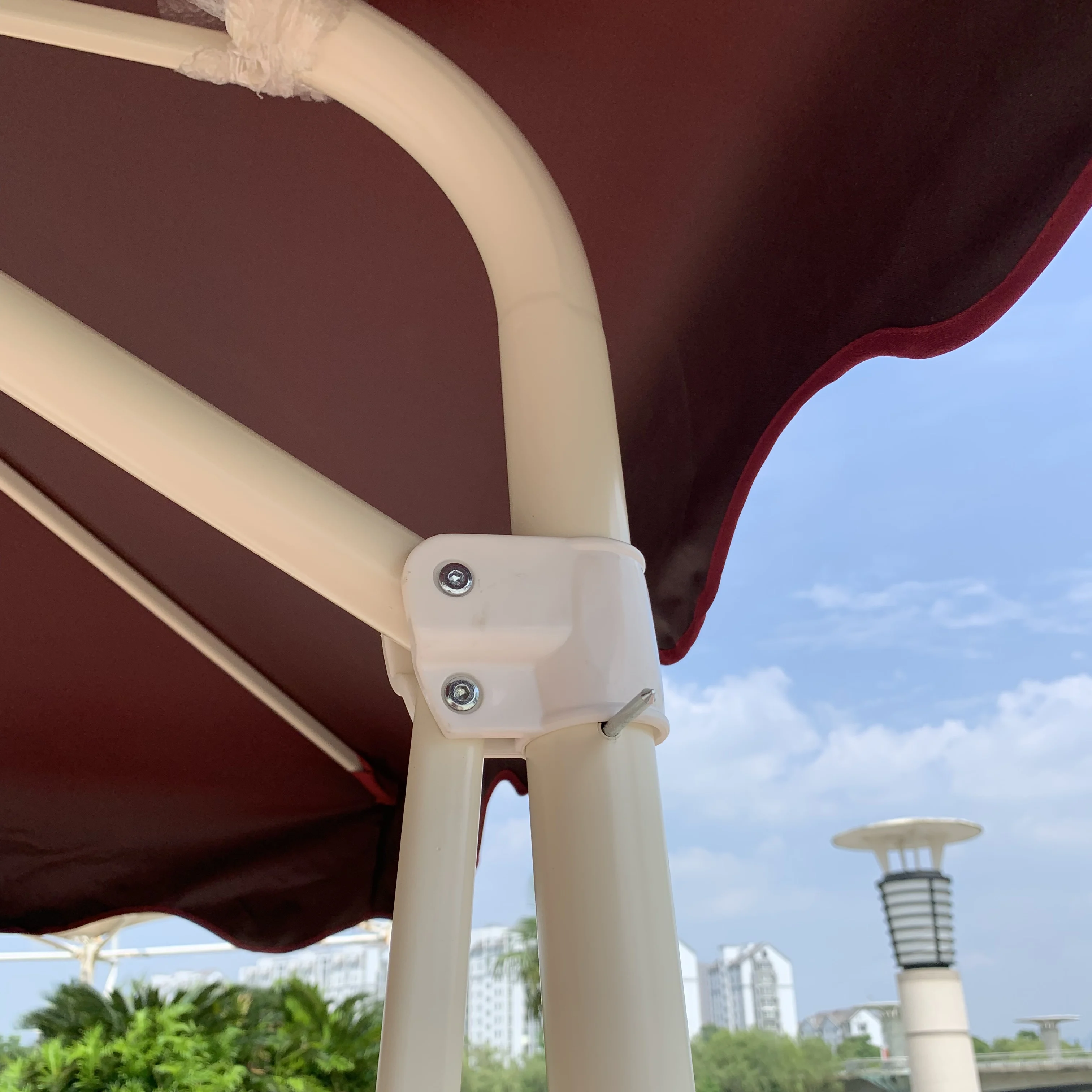 Outdoor Furniture Garden Double Canopy Umbrella Cantilever Large Parasol Patio Parasol Economic Umbrellas For Beach