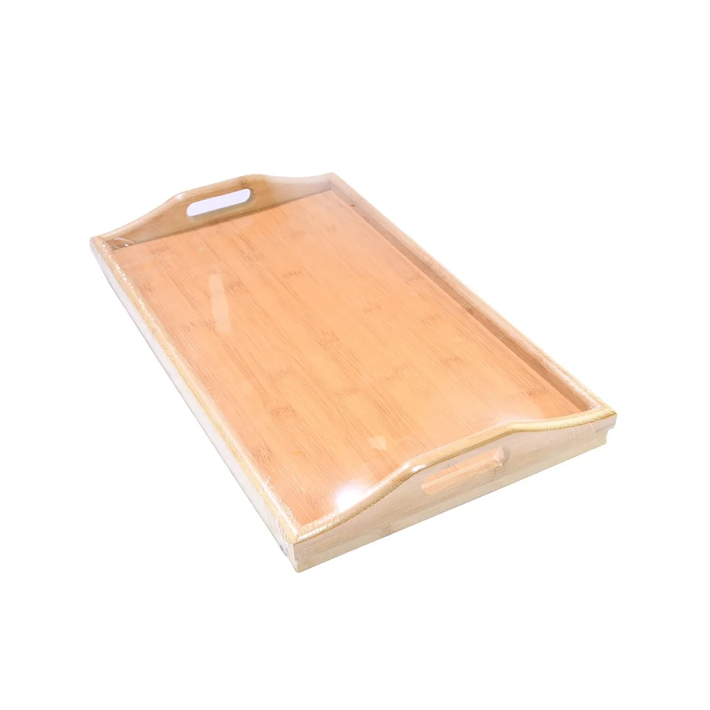 100% Natural Custom coffee table folding wooden bamboo bed breakfast tray for bed