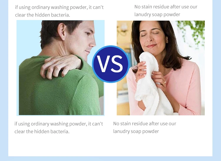 
color speckles detergent washing powder bulk powder detergent big package 25KG laundry detergent powder manufacturer 