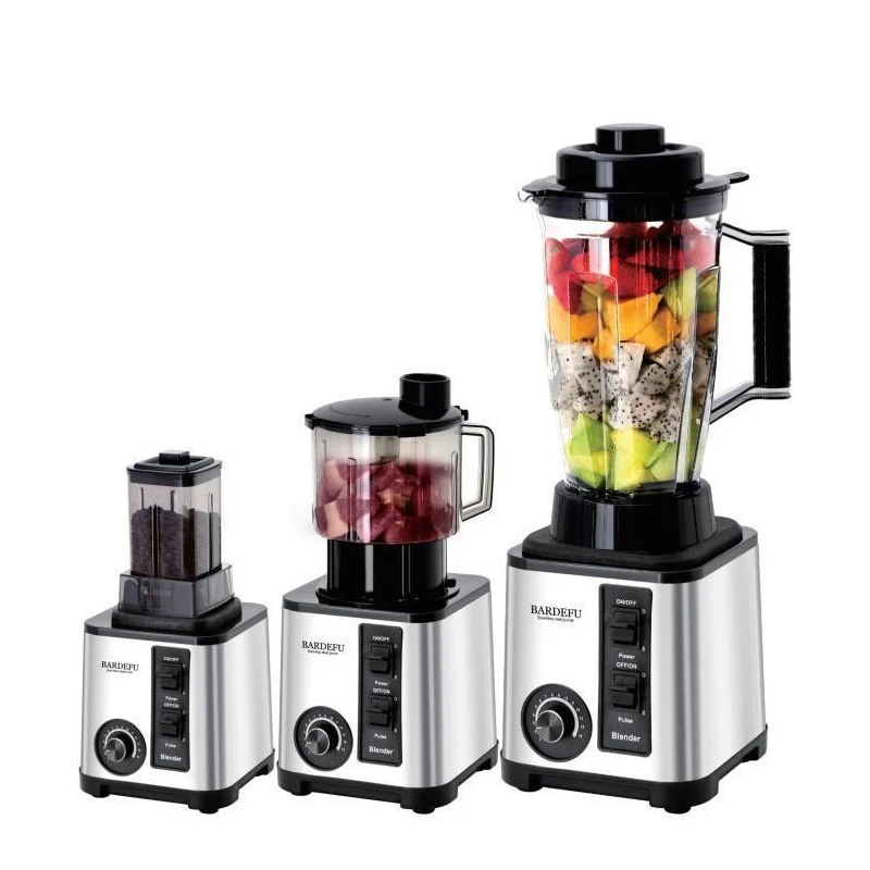 Kitchen Multifunction 3 In 1 Juicer Blenders Machine Juicer Mixer Mixeur Bardefu Electric Blender