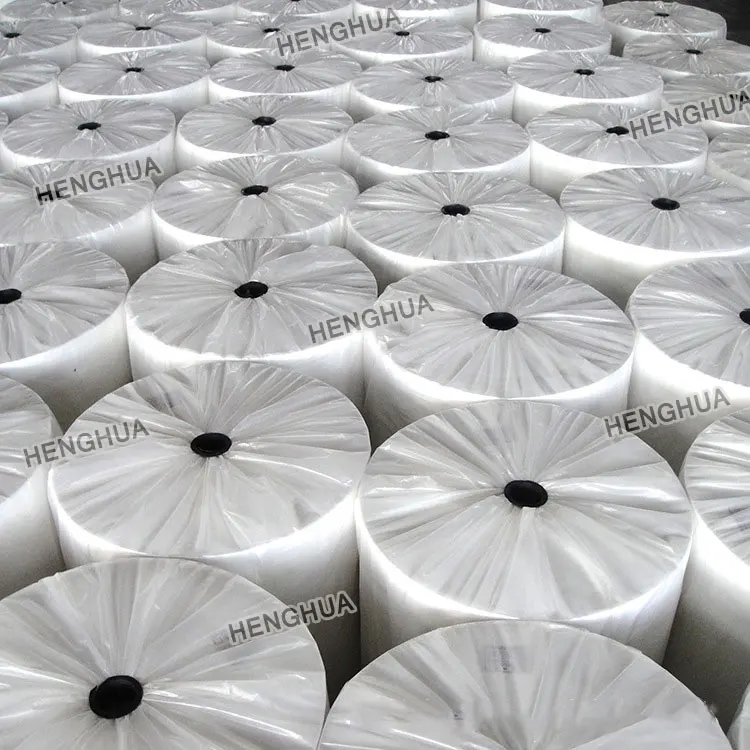 10-16GSM white blue non-woven Factory Supply Polypropylene Spunbond Nonwoven fabric Roll Disposable Protective Caps material