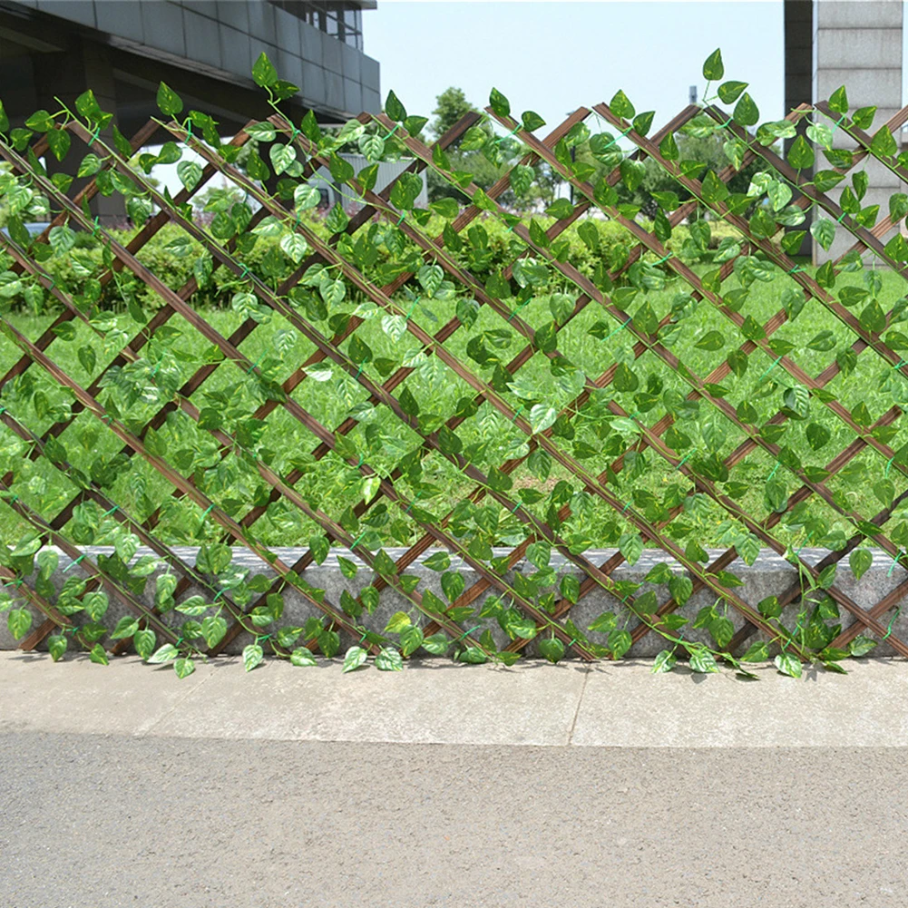 
Artificial Garden Plant Fence UV Protected Privacy Screen Outdoor Indoor Use Garden Fence Backyard Home Decor Greenery Walls 