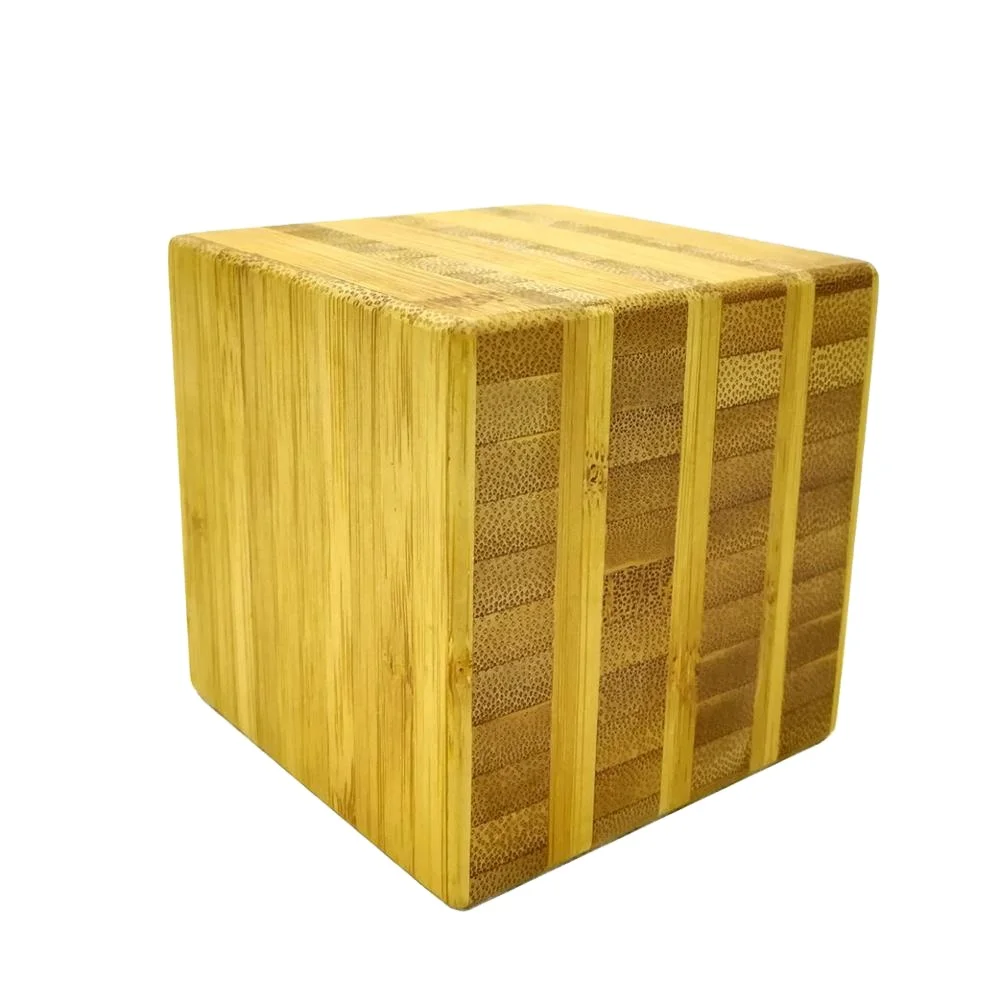 Custom Fashionable Home Decorative Solid Bamboo  Magic Cube  Memory Cube Wood Crafts