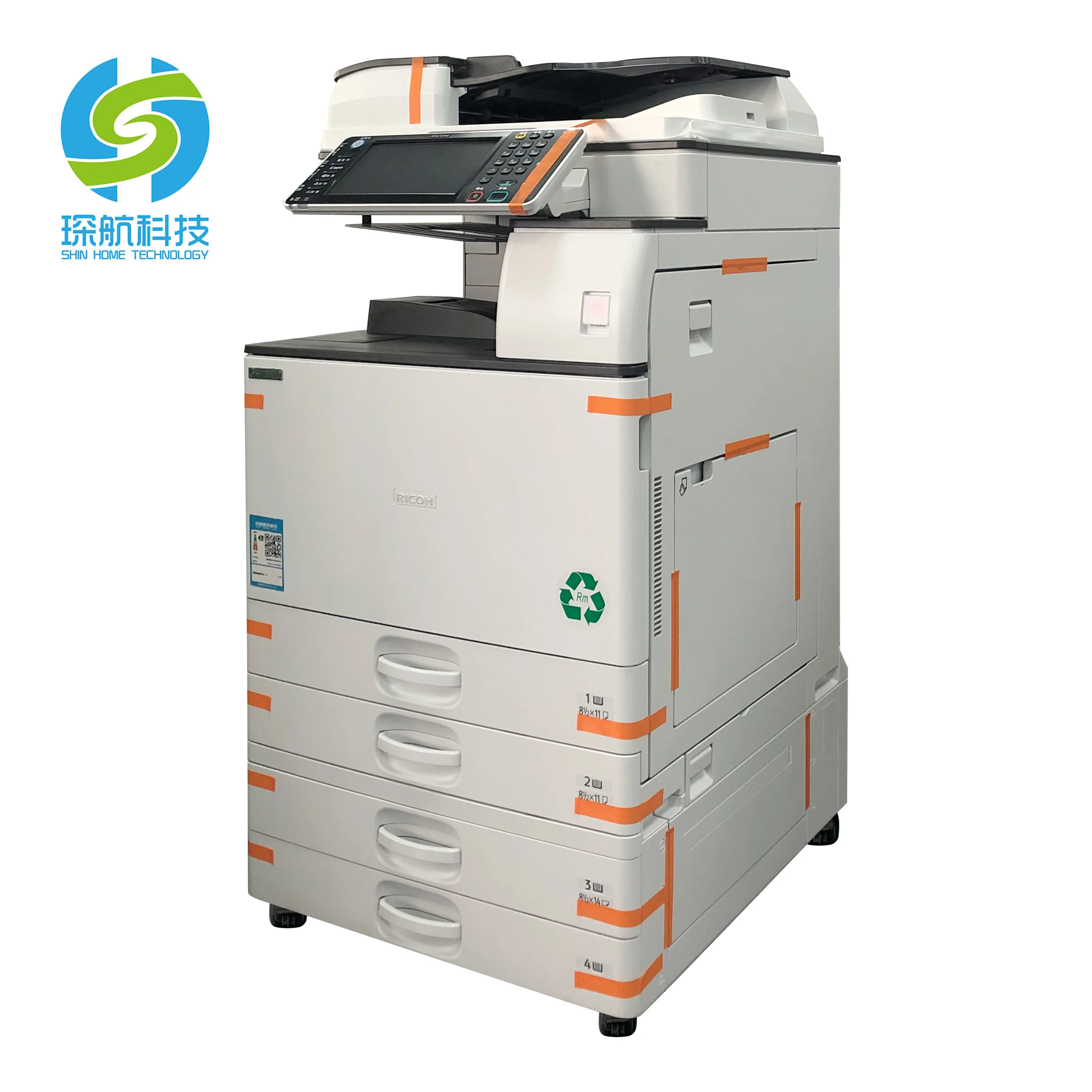 Б/у цифровая машина для повторного производства RICOH MP 3554SP многофункциональная копировальная