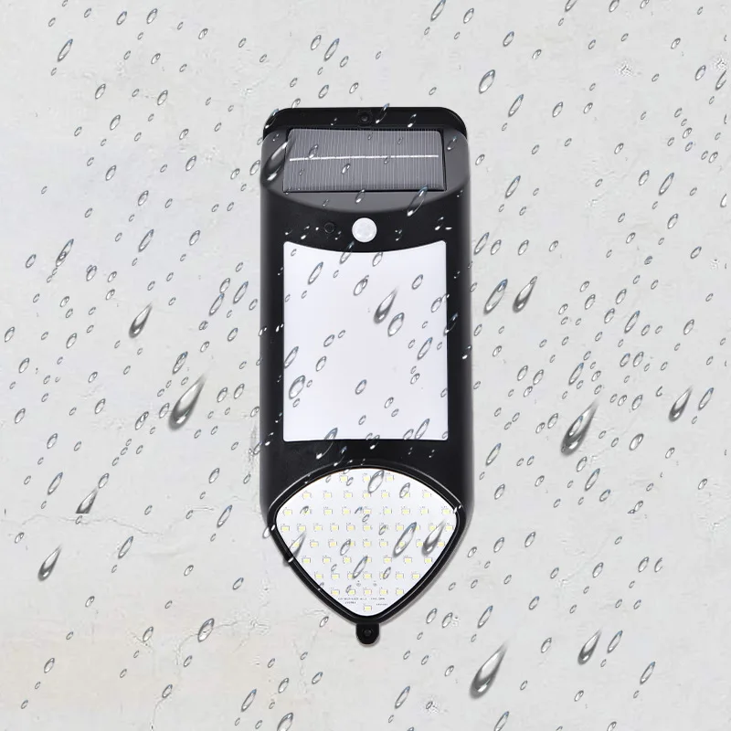 Small Solar Outdoor 128 Led Motion Sensor Smart Solor Security Light For Wall Mount