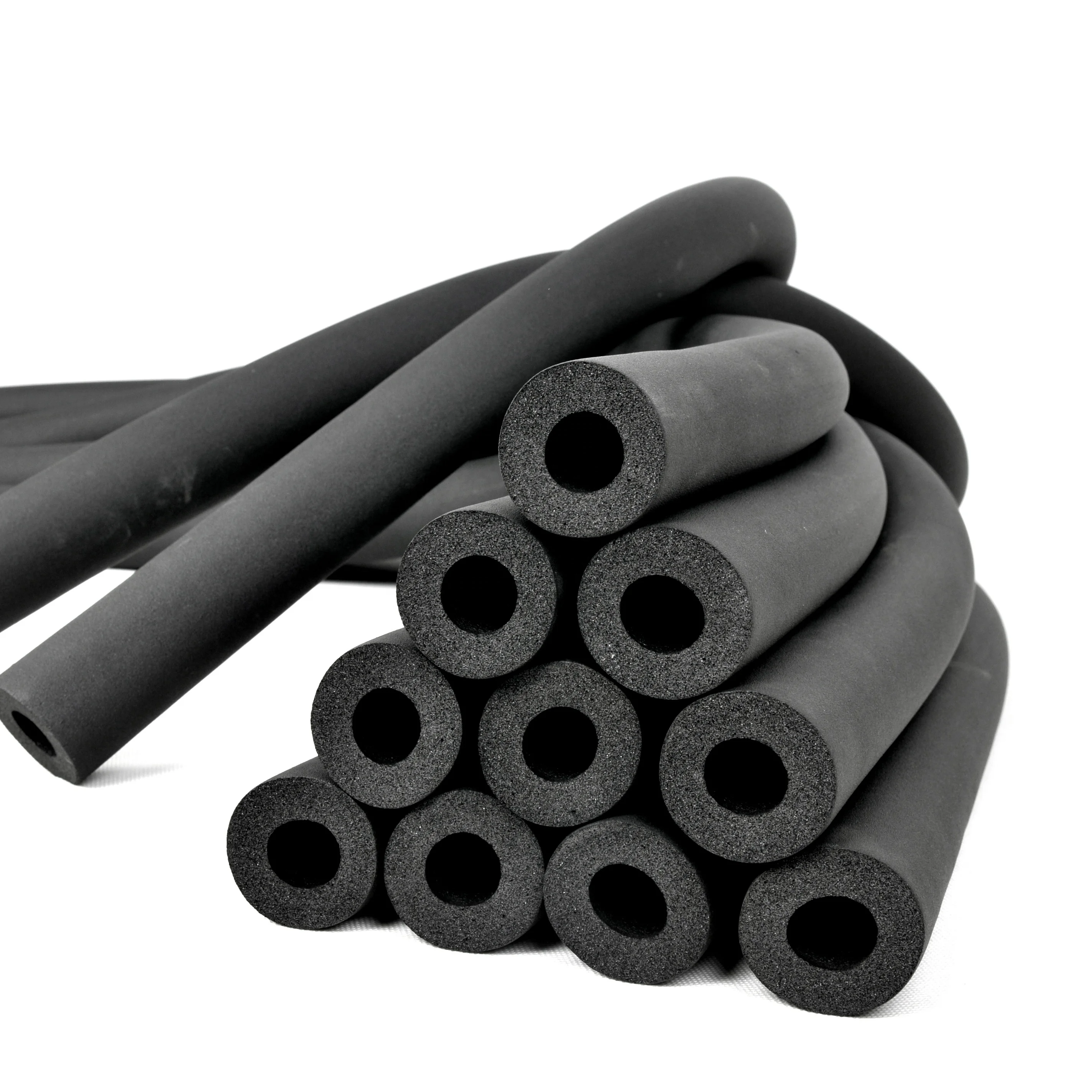 Low price air conditioning pipe insulation HVAC system rubber foam